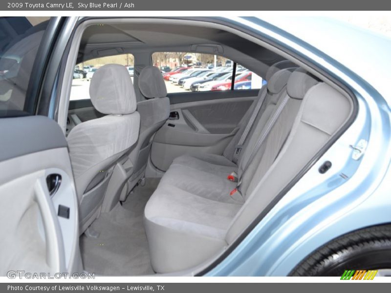 Sky Blue Pearl / Ash 2009 Toyota Camry LE
