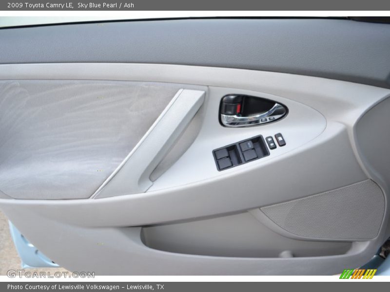 Sky Blue Pearl / Ash 2009 Toyota Camry LE