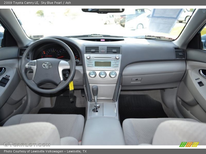 Sky Blue Pearl / Ash 2009 Toyota Camry LE