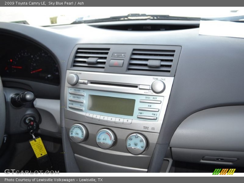 Sky Blue Pearl / Ash 2009 Toyota Camry LE