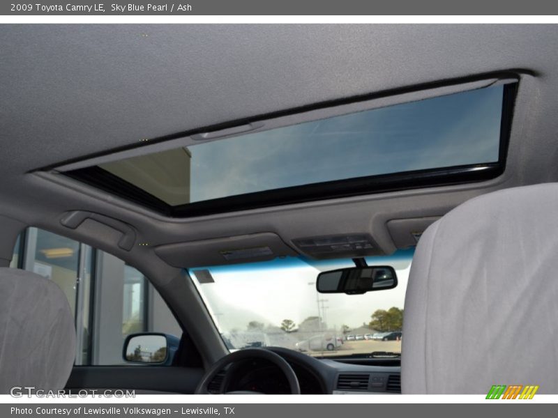 Sky Blue Pearl / Ash 2009 Toyota Camry LE