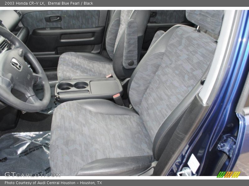 Eternal Blue Pearl / Black 2003 Honda CR-V LX