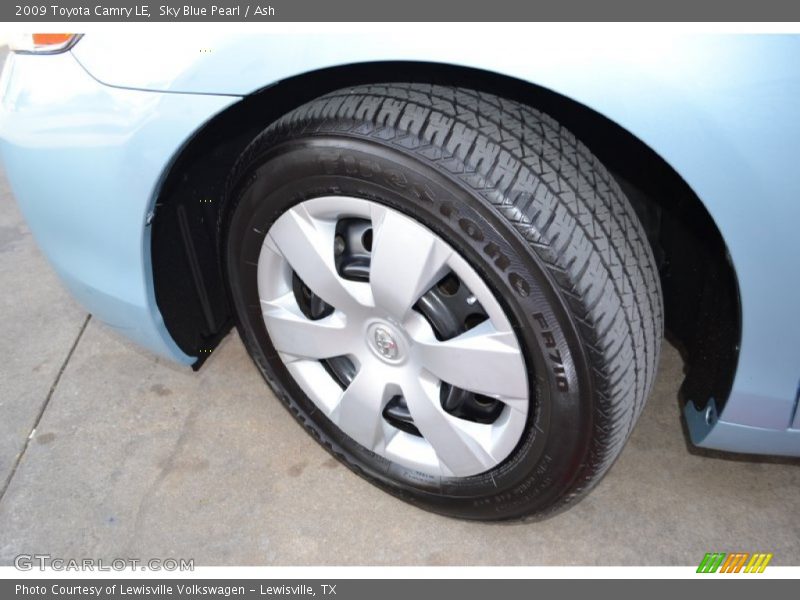 Sky Blue Pearl / Ash 2009 Toyota Camry LE
