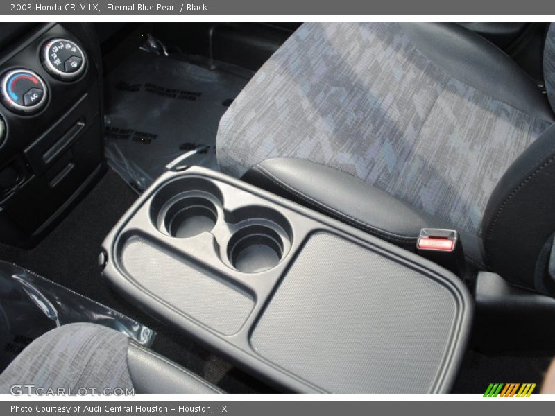 Eternal Blue Pearl / Black 2003 Honda CR-V LX