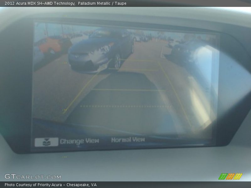 Palladium Metallic / Taupe 2012 Acura MDX SH-AWD Technology