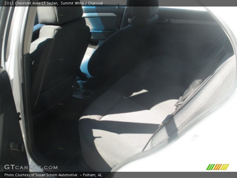 Summit White / Charcoal 2011 Chevrolet Aveo LT Sedan
