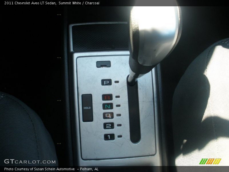Summit White / Charcoal 2011 Chevrolet Aveo LT Sedan