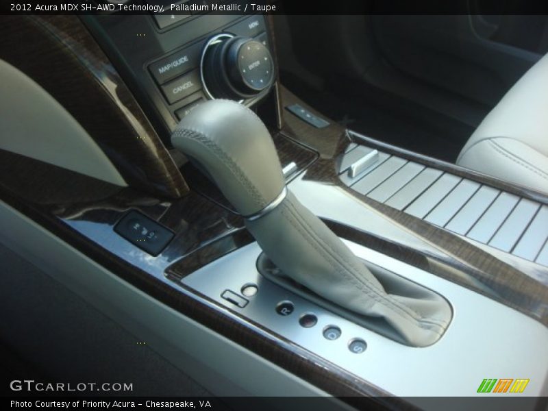 Palladium Metallic / Taupe 2012 Acura MDX SH-AWD Technology