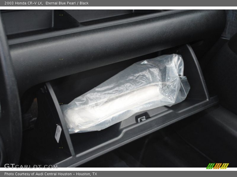 Eternal Blue Pearl / Black 2003 Honda CR-V LX