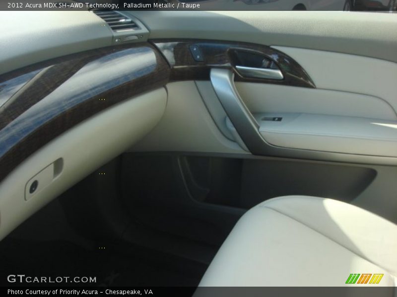 Palladium Metallic / Taupe 2012 Acura MDX SH-AWD Technology