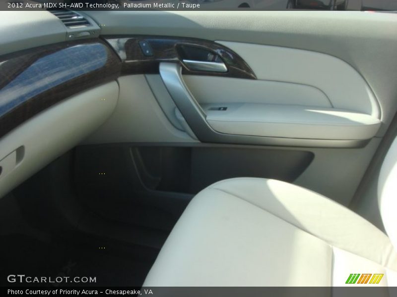Palladium Metallic / Taupe 2012 Acura MDX SH-AWD Technology