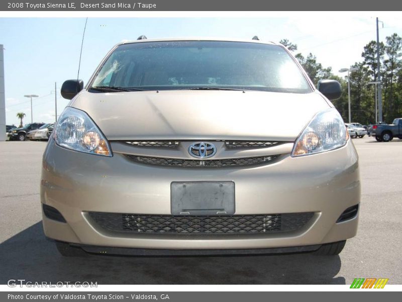 Desert Sand Mica / Taupe 2008 Toyota Sienna LE