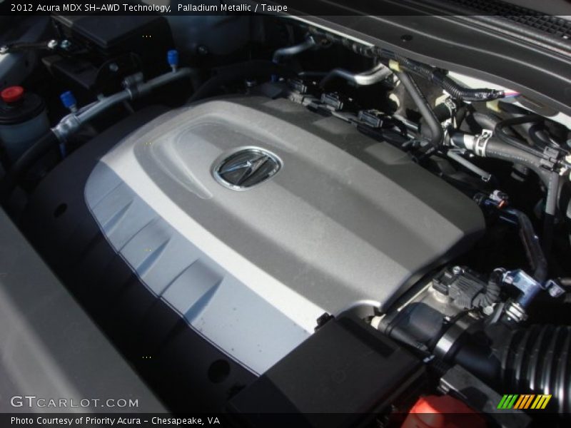  2012 MDX SH-AWD Technology Engine - 3.7 Liter SOHC 24-Valve VTEC V6