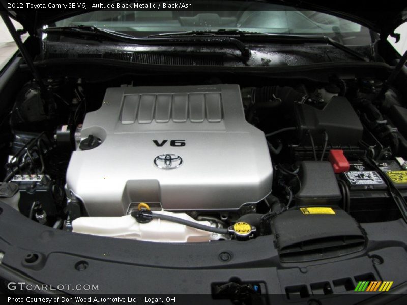 Attitude Black Metallic / Black/Ash 2012 Toyota Camry SE V6
