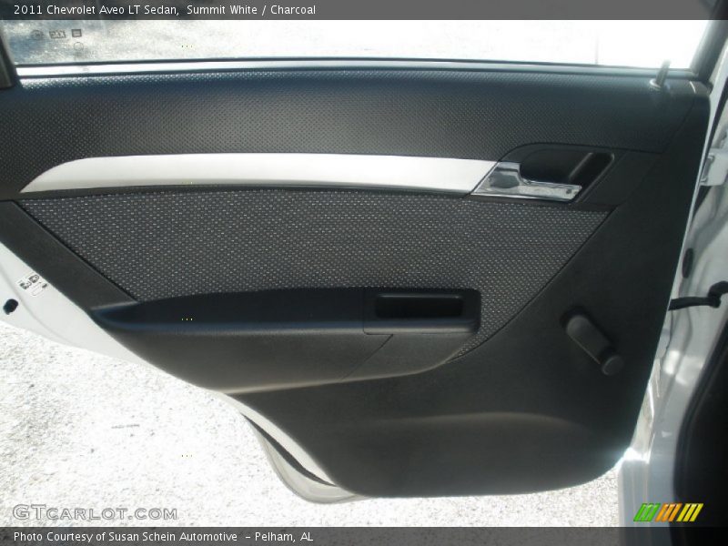 Summit White / Charcoal 2011 Chevrolet Aveo LT Sedan