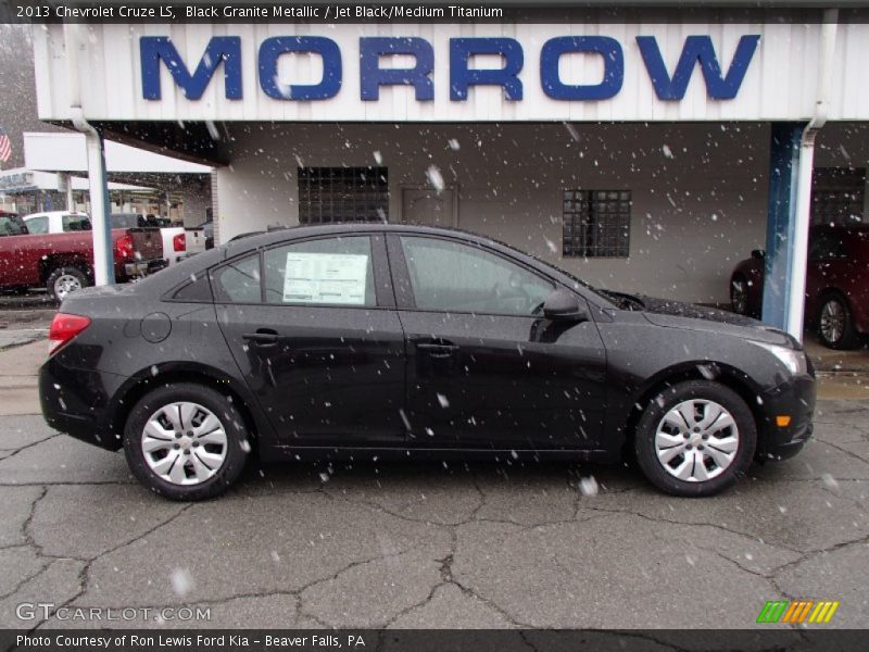 Black Granite Metallic / Jet Black/Medium Titanium 2013 Chevrolet Cruze LS