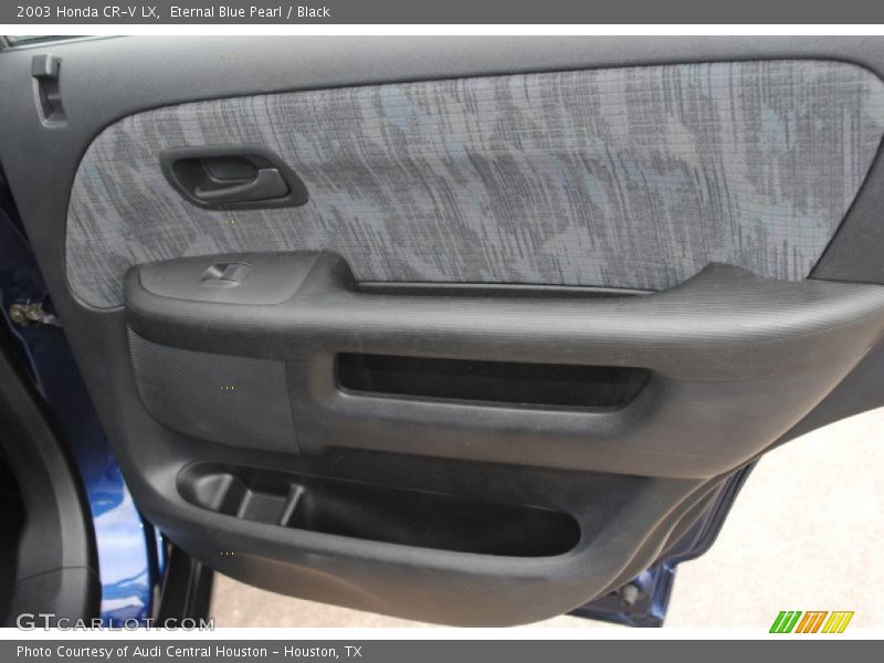 Eternal Blue Pearl / Black 2003 Honda CR-V LX