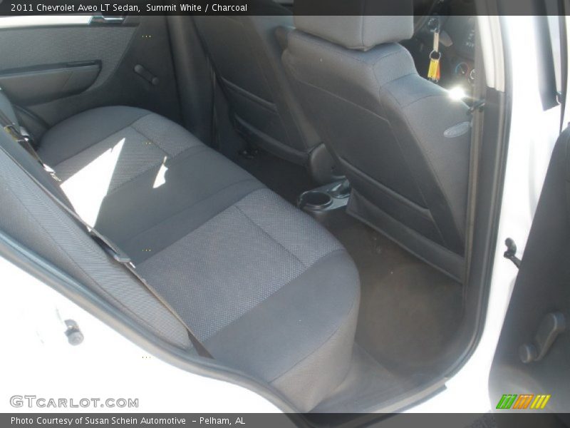 Summit White / Charcoal 2011 Chevrolet Aveo LT Sedan