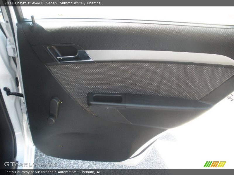 Summit White / Charcoal 2011 Chevrolet Aveo LT Sedan