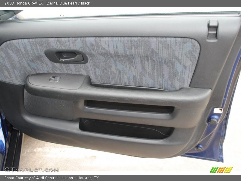 Eternal Blue Pearl / Black 2003 Honda CR-V LX