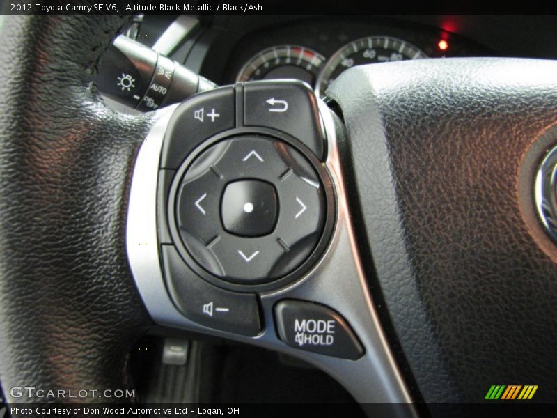 Attitude Black Metallic / Black/Ash 2012 Toyota Camry SE V6