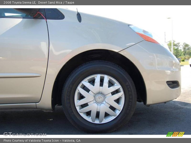 Desert Sand Mica / Taupe 2008 Toyota Sienna LE