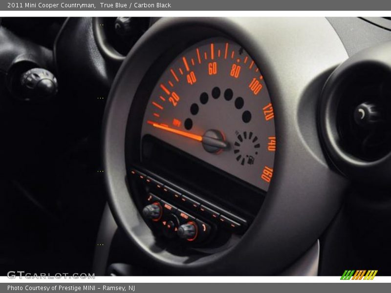 True Blue / Carbon Black 2011 Mini Cooper Countryman