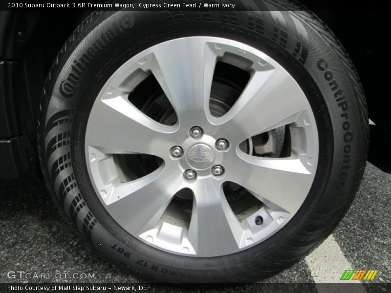  2010 Outback 3.6R Premium Wagon Wheel
