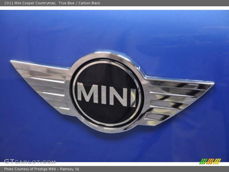 True Blue / Carbon Black 2011 Mini Cooper Countryman