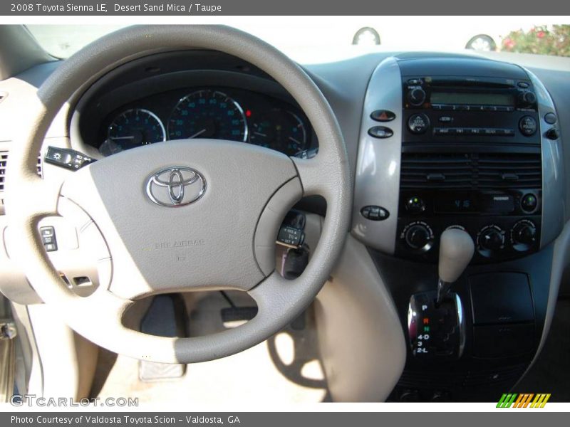 Desert Sand Mica / Taupe 2008 Toyota Sienna LE