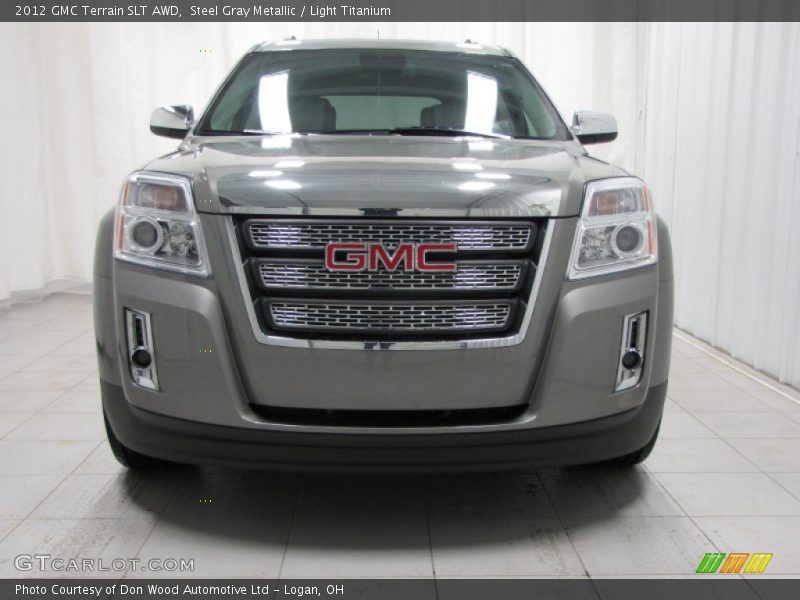 Steel Gray Metallic / Light Titanium 2012 GMC Terrain SLT AWD