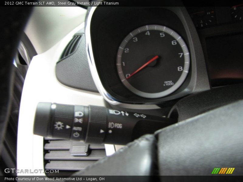 Steel Gray Metallic / Light Titanium 2012 GMC Terrain SLT AWD