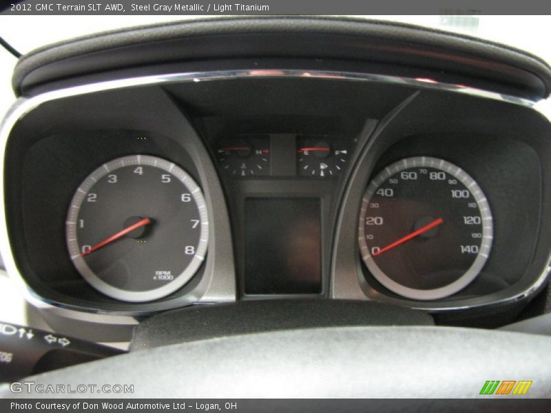 Steel Gray Metallic / Light Titanium 2012 GMC Terrain SLT AWD