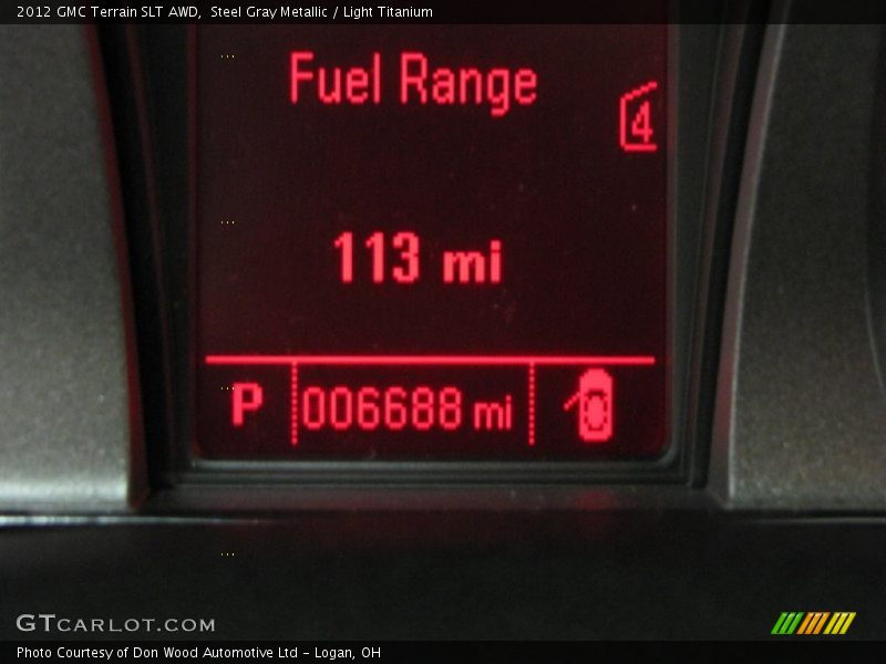 Steel Gray Metallic / Light Titanium 2012 GMC Terrain SLT AWD