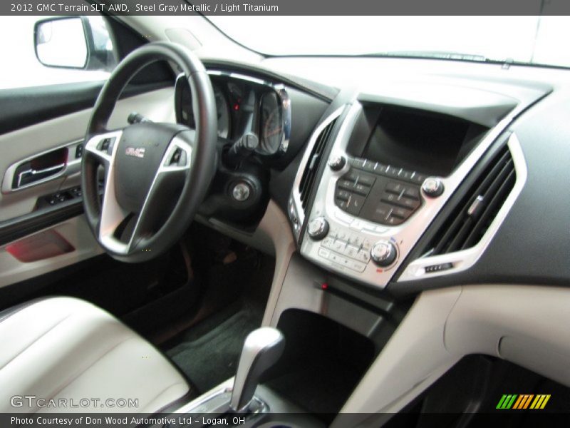 Steel Gray Metallic / Light Titanium 2012 GMC Terrain SLT AWD