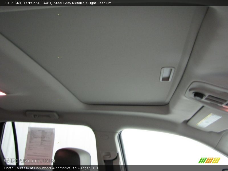 Steel Gray Metallic / Light Titanium 2012 GMC Terrain SLT AWD