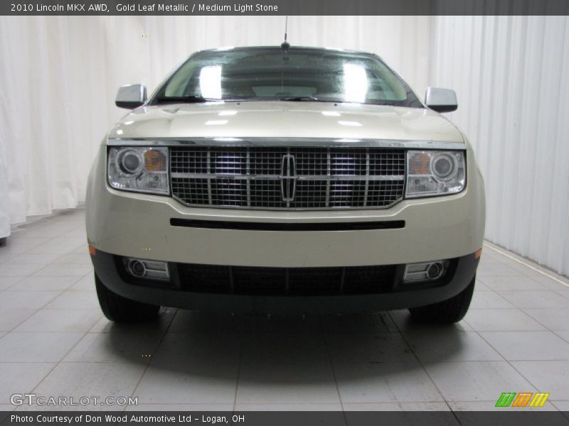 Gold Leaf Metallic / Medium Light Stone 2010 Lincoln MKX AWD