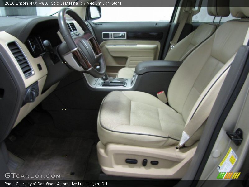 Gold Leaf Metallic / Medium Light Stone 2010 Lincoln MKX AWD