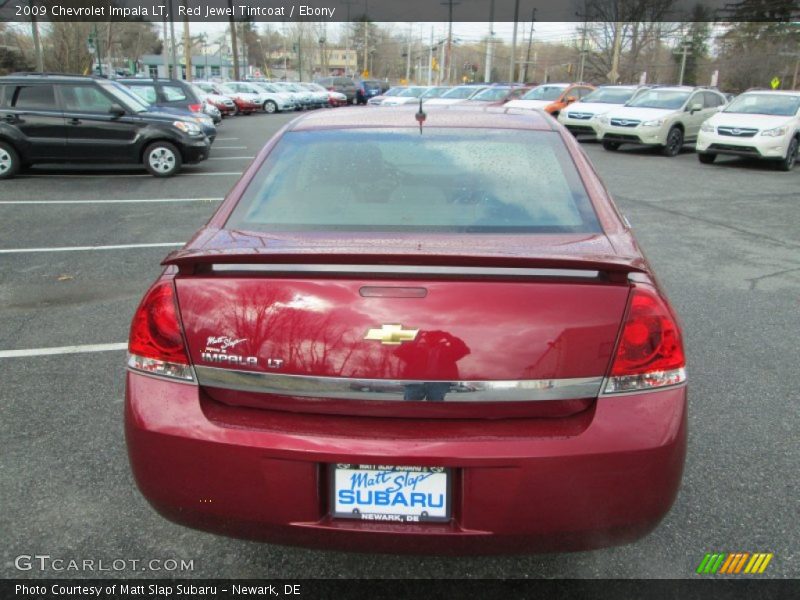 Red Jewel Tintcoat / Ebony 2009 Chevrolet Impala LT