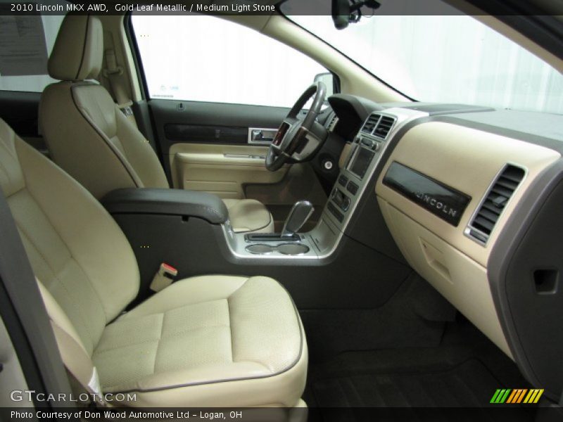 Gold Leaf Metallic / Medium Light Stone 2010 Lincoln MKX AWD