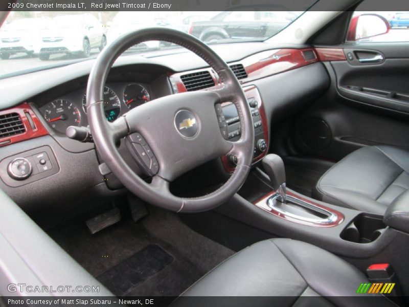 Ebony Interior - 2009 Impala LT 