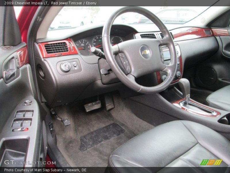 Red Jewel Tintcoat / Ebony 2009 Chevrolet Impala LT