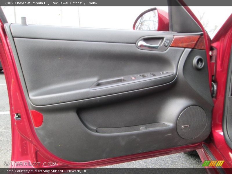 Red Jewel Tintcoat / Ebony 2009 Chevrolet Impala LT