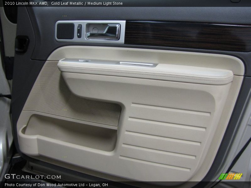 Gold Leaf Metallic / Medium Light Stone 2010 Lincoln MKX AWD