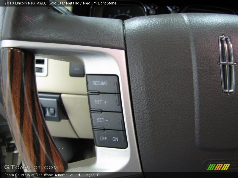 Gold Leaf Metallic / Medium Light Stone 2010 Lincoln MKX AWD