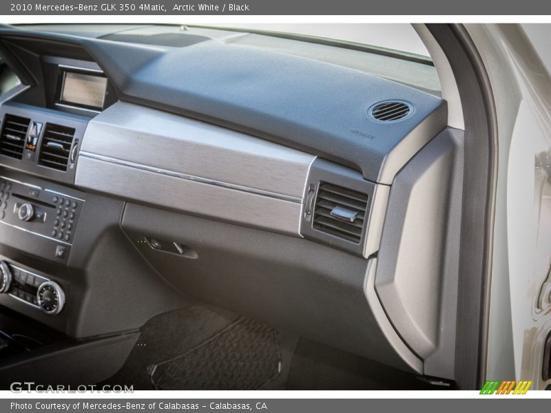 Arctic White / Black 2010 Mercedes-Benz GLK 350 4Matic