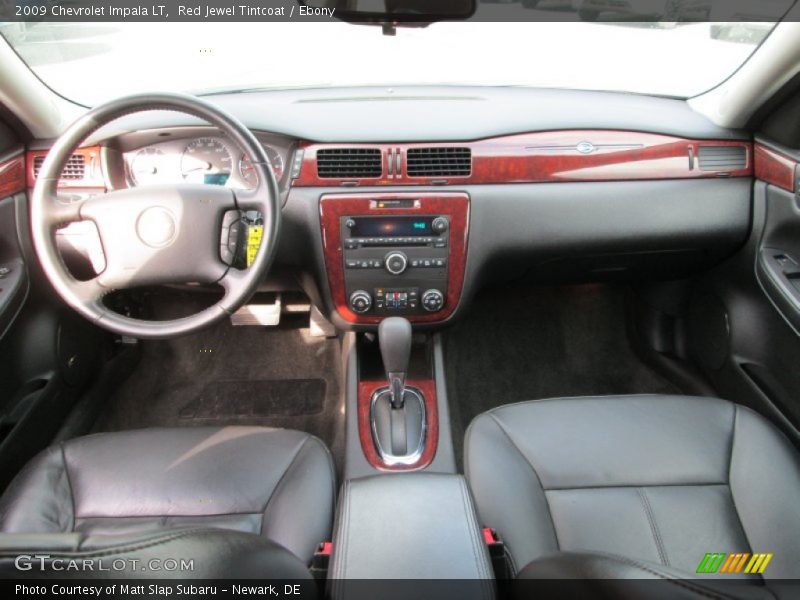 Red Jewel Tintcoat / Ebony 2009 Chevrolet Impala LT