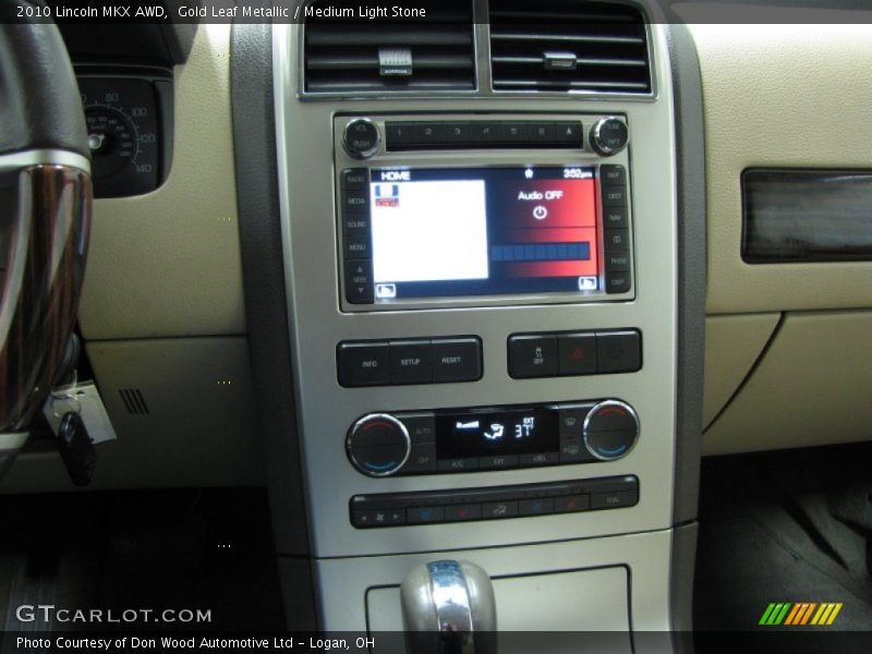 Gold Leaf Metallic / Medium Light Stone 2010 Lincoln MKX AWD