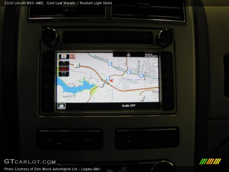 Gold Leaf Metallic / Medium Light Stone 2010 Lincoln MKX AWD