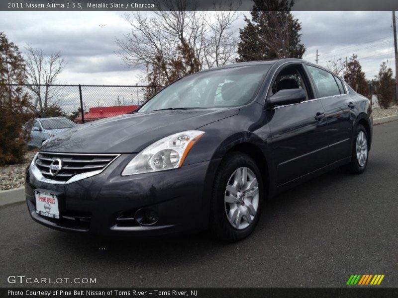 Metallic Slate / Charcoal 2011 Nissan Altima 2.5 S